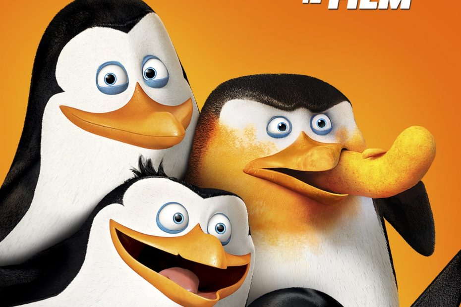Poster for the movie "I pinguini di Madagascar"