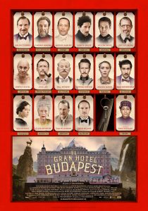 Poster for the movie "Grand Budapest Hotel"