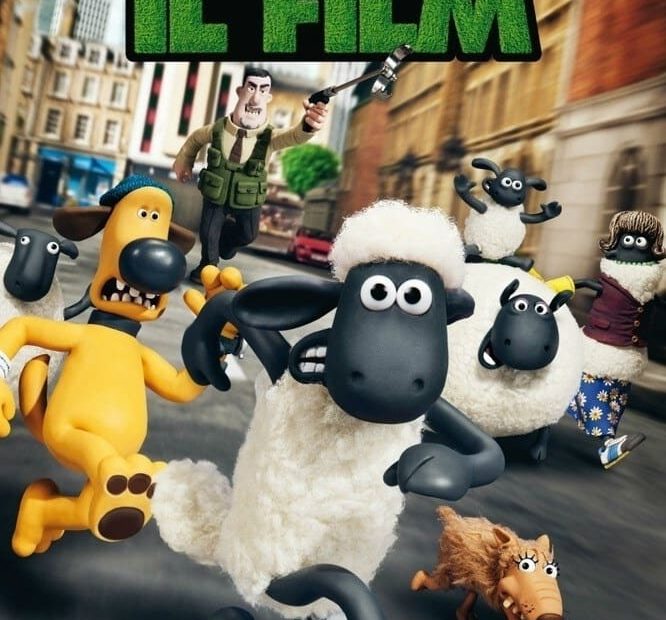 Poster for the movie "Shaun, vita da pecora - Il film"
