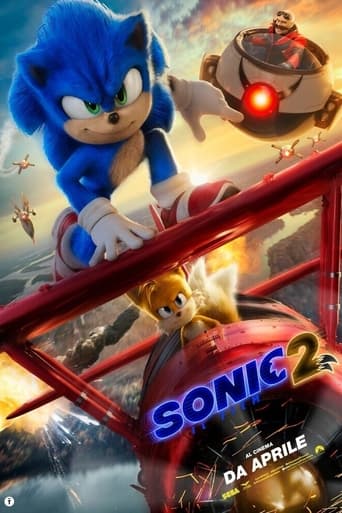 Poster for the movie "Sonic 2 - Il film"