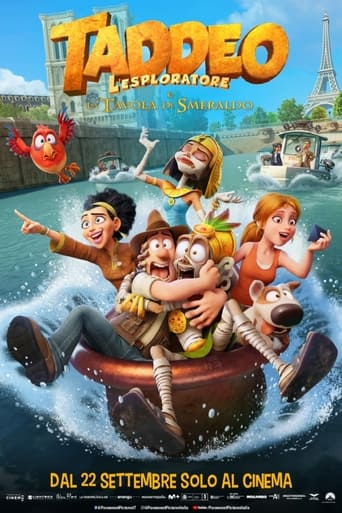 Poster for the movie "Taddeo l'esploratore e la Tavola di smeraldo"